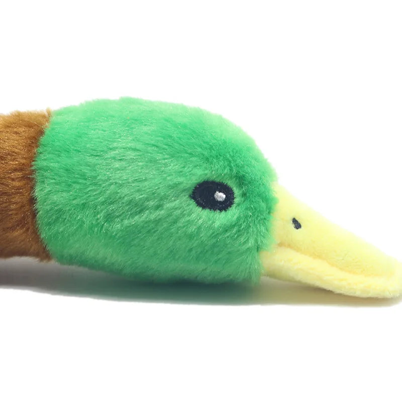 Cute Plush Duck Dogs Squeak Toys Funny Pet Play Interactive Chew Toy for Small Medium Dog Pets