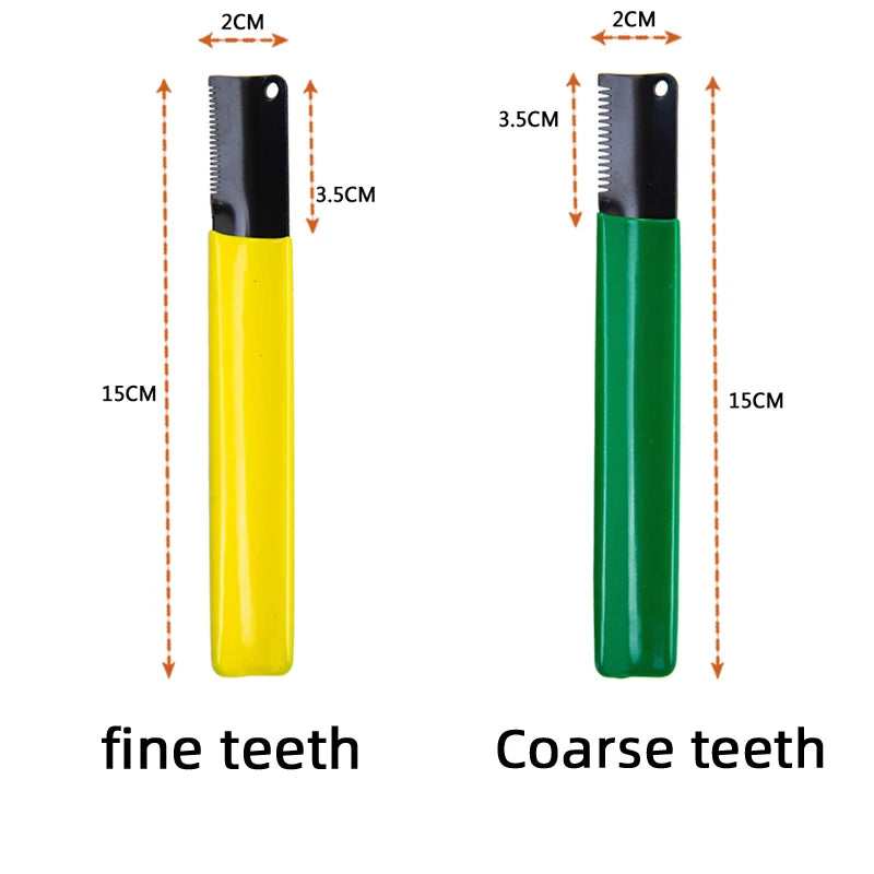 High-Quality Pet Groomer Dog Accessories Comb for Terrier Plucking Knife Steel Hair Pulling Tool Dog Beauty Supplies