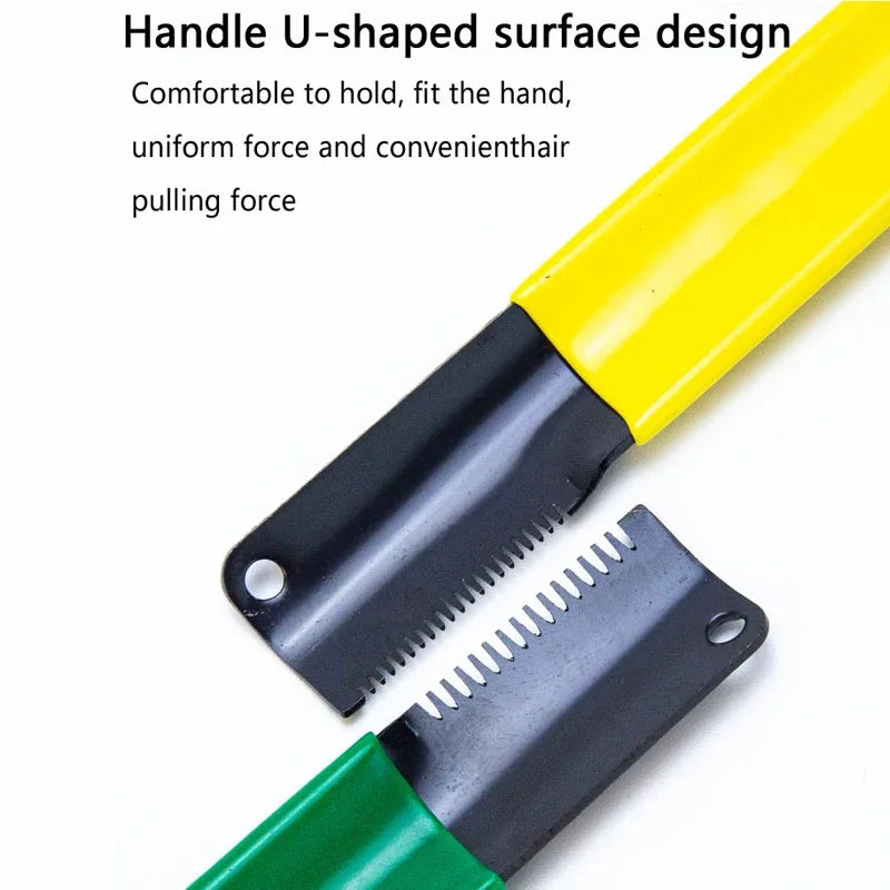 High-Quality Pet Groomer Dog Accessories Comb for Terrier Plucking Knife Steel Hair Pulling Tool Dog Beauty Supplies