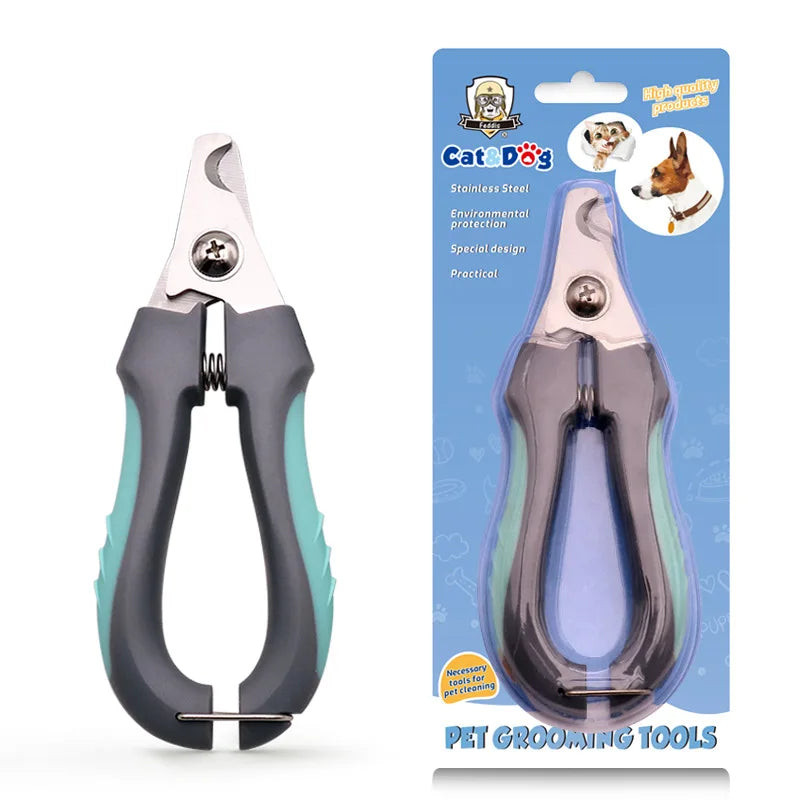 Professional Pet Dog Nail Clipper Cutter Stainless Steel Grooming Nail Toe Claw Scissors Clippers for Animals Cats Pet Supplies