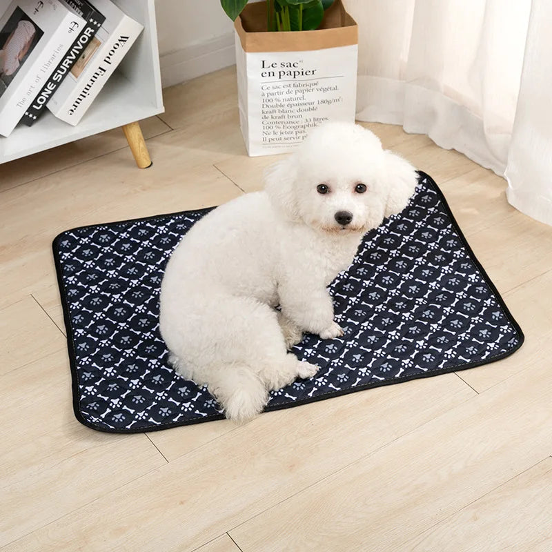 Reusable Washable Dog Pee Pad Blanket Super Absorbent Puppy Training Urine Mat Multi Functional Pet Bed Pad And Pet Car Seat Cover For Indoor And Travel Pet Supplies