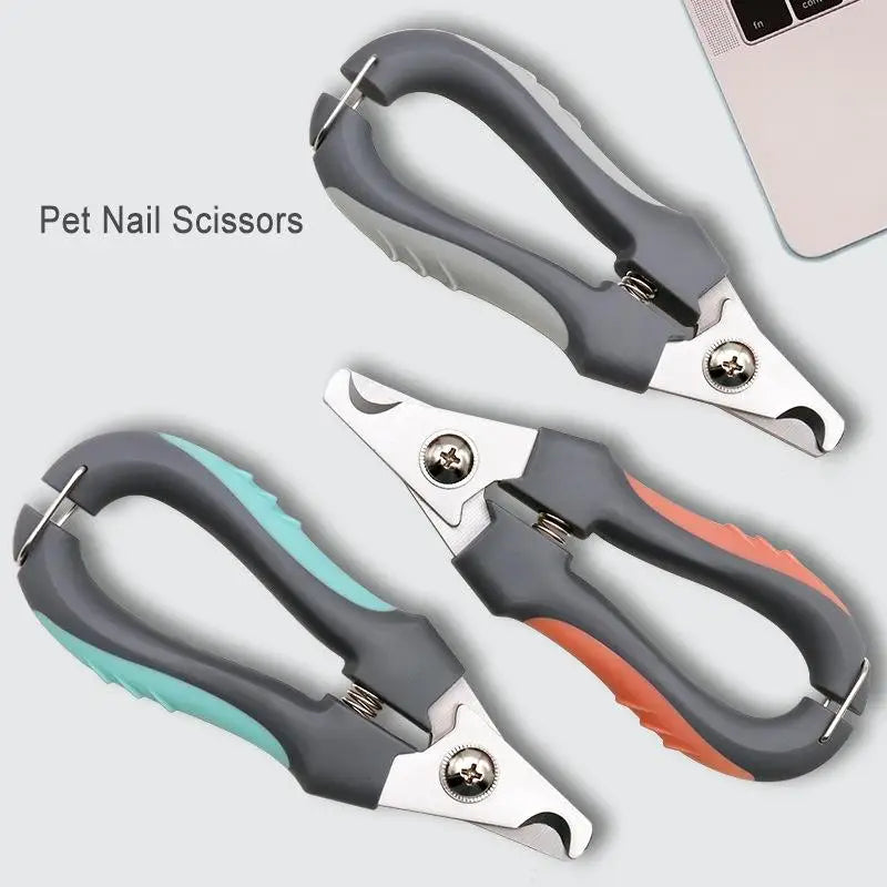 Professional Pet Dog Nail Clipper Cutter Stainless Steel Grooming Nail Toe Claw Scissors Clippers for Animals Cats Pet Supplies